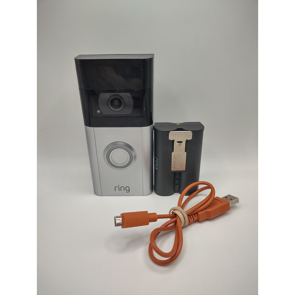 Ring Video Doorbell Model 3  5AT3S9 1080p HD WiFi Camera Tested Works